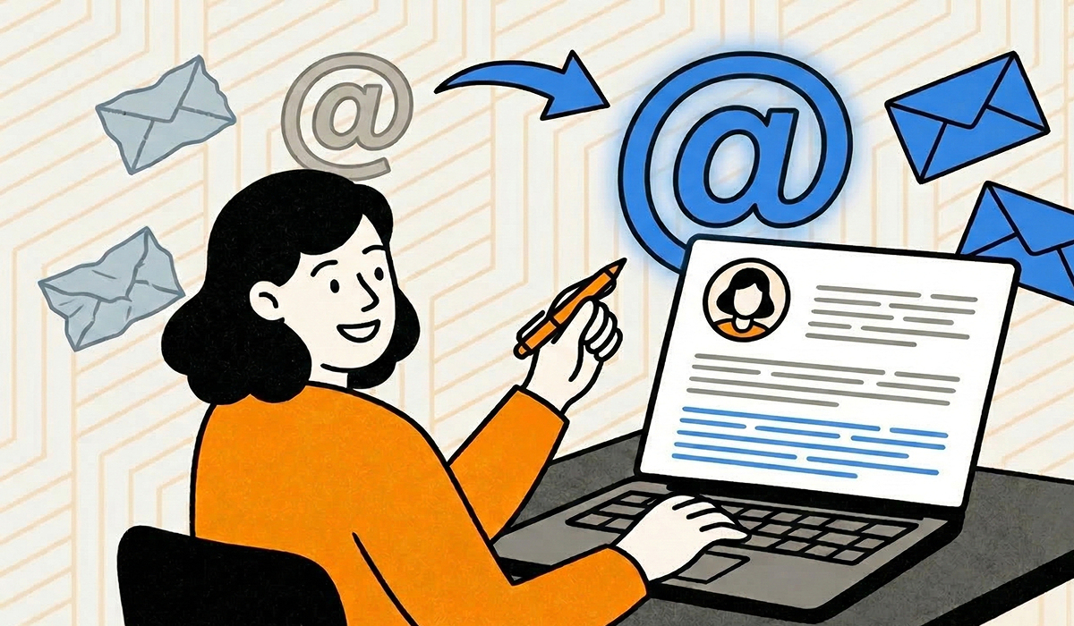 Как поменять почту